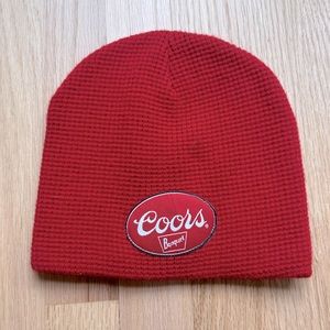 Coors Banquet Beer Beanie Winter Hat